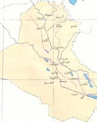 خريطة بغداد