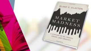 كتاب "Market Madness" للكاتب بليك سي كلايتون، يتناول أزمات أسواق النفط.