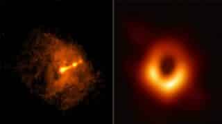Black-Hole-NASACXCVillanova-University لأول مرة صورة حقيقية للثقب الأسود فائق الكتلة.. هل يوافق فرضيات آينشتاين وهوكينغ؟