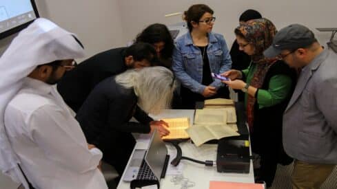 مكتبة قطر..جهود جبارة للحفاظ على التراث العربي