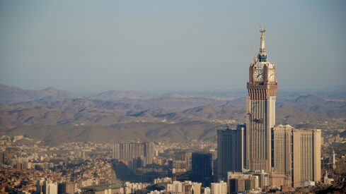برج الساعه من مكة المكرمة