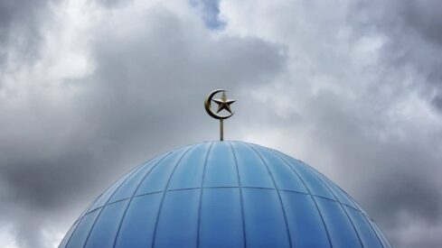 قبة المسجد الزرقاء
