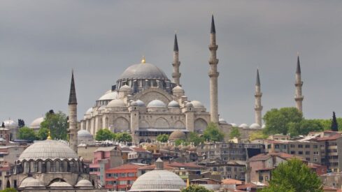 Mosques towers in Turkey