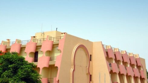 An iconic building in Nouakchott