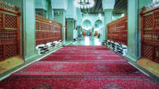 Beautiful Madinah Masjid inside view