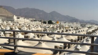 Tents in Minna, Hajj