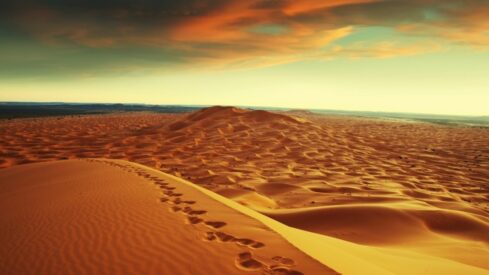 خطوات الصحراء