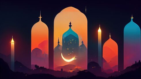 النبي شهر رمضان