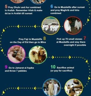 صورة مقال Hajj Step by Step: Tamattu’ Hajj (Infographic)