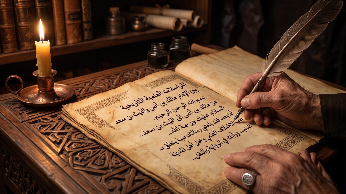 العلاقة العلمية بين الإمام مالك والليث بن سعد: نموذج في أدب الخلاف العلاقة العلمية بين الإمام مالك والليث بن سعد: نموذج في أدب الخلاف